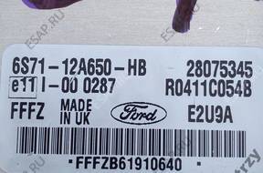БЛОК УПРАВЛЕНИЯ FORD MONDEO MK3 DPF FAP  6S71-12A650-HB