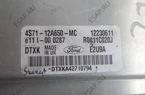 БЛОК УПРАВЛЕНИЯ FORD MONDEO MK3 TDCI 4S7112A650MC