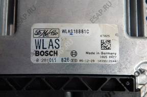 БЛОК УПРАВЛЕНИЯ   FORD RANGER 2.5 TDCI 0281011826