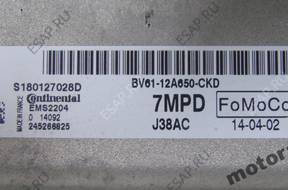 БЛОК УПРАВЛЕНИЯ FORD S180127028D BV6112A650CKD EMS2204