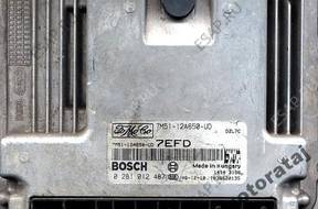 БЛОК УПРАВЛЕНИЯ FORD SID206 0281012487 7M5112A650UD 7EFD