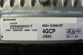 БЛОК УПРАВЛЕНИЯ FORD sid206 5ws40402ot 4gcp 6g9112a650ep