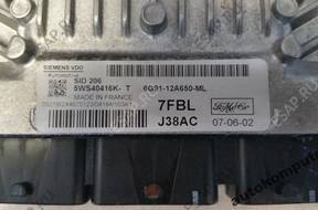 БЛОК УПРАВЛЕНИЯ FORD sid206 5ws40416kt 7fbl 6g9112a650ml