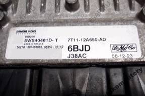 БЛОК УПРАВЛЕНИЯ FORD sid206 5ws40481dt 6bjd 7t1112a650ad