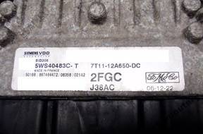 БЛОК УПРАВЛЕНИЯ FORD sid206 5ws40483ct 7t1112a650dc 2fgc