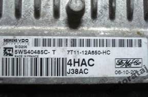 БЛОК УПРАВЛЕНИЯ FORD SID206 5WS40485CT 7T1112A650HC 4HAC