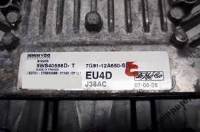 БЛОК УПРАВЛЕНИЯ FORD sid206 5ws40588dt 7g9112a650sc eu4d