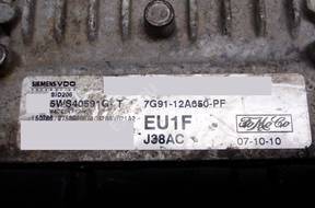 БЛОК УПРАВЛЕНИЯ FORD sid206 5ws40591gt 7g9112a650pf eu1f