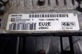 БЛОК УПРАВЛЕНИЯ FORD sid206 5ws40592et eu2e 7g9112a650ye