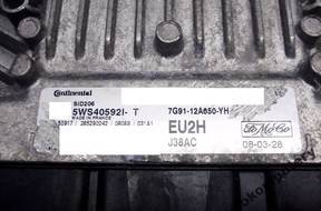 БЛОК УПРАВЛЕНИЯ FORD sid206 5ws40592it eu2h 7g9112650yh