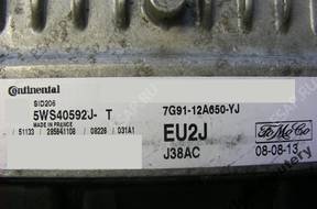 БЛОК УПРАВЛЕНИЯ FORD sid206 5ws40592jt 7g9112a650yj eu2j