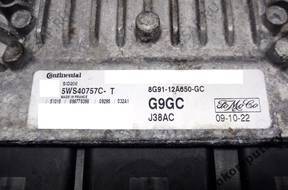 БЛОК УПРАВЛЕНИЯ FORD sid206 5ws40757ct 8g9112a650gc g9gc