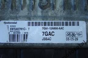 БЛОК УПРАВЛЕНИЯ FORD SID206 5WS40761CT 7G9112A650AAC 7GAC