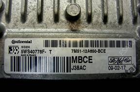 БЛОК УПРАВЛЕНИЯ FORD SID206 5WS40778FT 7M5112A650BCE MBCE