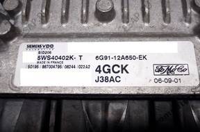 БЛОК УПРАВЛЕНИЯ FORD sid206 s40402kt 6g9112a650ek 4gck