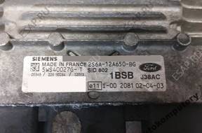 БЛОК УПРАВЛЕНИЯ FORD sid802 5ws40027gt 2s6a12a650bg 1bsb