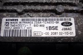 БЛОК УПРАВЛЕНИЯ FORD sid802 5ws40027jt 1bse 2s6a12a650bk