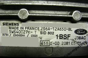 БЛОК УПРАВЛЕНИЯ FORD sid802 5ws40027kt 1bsf 2s6a12a650bl