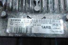 БЛОК УПРАВЛЕНИЯ FORD SID803 5WS40227C-T 5M51-12A650-MB