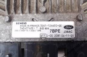 БЛОК УПРАВЛЕНИЯ FORD sid804 5ws40142et 7bpe 3s6112a650ge