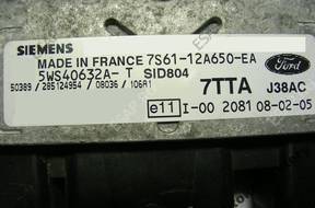 БЛОК УПРАВЛЕНИЯ FORD sid804 5ws40632at 7s6112a650ea 7tta