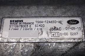 БЛОК УПРАВЛЕНИЯ FORD sim20 s110678003e 1s6a12a650ae
