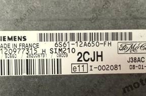 БЛОК УПРАВЛЕНИЯ FORD SIM210 6S61-12A650-FH S120977315H