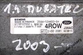 БЛОК УПРАВЛЕНИЯ FORD sim22 s118107002l 4row 2s6a12a650sh