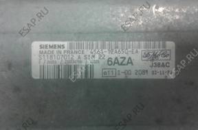 БЛОК УПРАВЛЕНИЯ FORD SIM22 S118107012A 112A650EA 6AZA