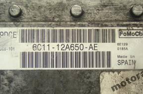 БЛОК УПРАВЛЕНИЯ FORD TRANSIT 2.4 TDCI 6C1112A650AE 9DCE