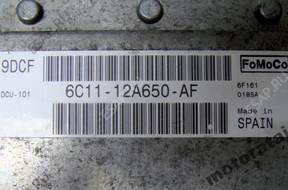 БЛОК УПРАВЛЕНИЯ FORD TRANSIT 2.4 TDCI 6C1112A650AF 9DCF