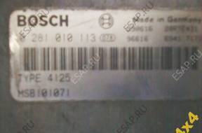 БЛОК УПРАВЛЕНИЯ FREELANDER   0281010113