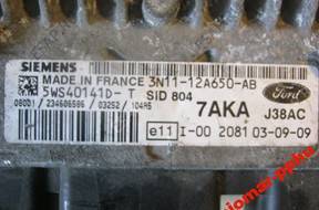 БЛОК УПРАВЛЕНИЯ   FUSION 1.4 TDCI 5WS40141D-T