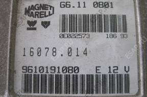 БЛОК УПРАВЛЕНИЯ G6.11 0B01 CITROEN PEUGEOT 9610191080