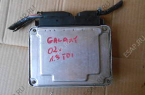 БЛОК УПРАВЛЕНИЯ GALAXY 1,9 TDI 02 год, 0281010629
