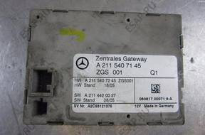 БЛОК УПРАВЛЕНИЯ GATEWAY 2115407145 MERCEDES E W211 09 год,