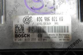 БЛОК УПРАВЛЕНИЯ    GOLF  03G906021KQ 0281013233