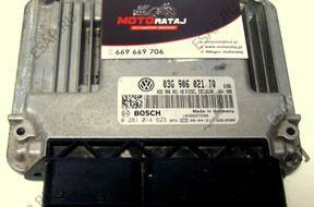 БЛОК УПРАВЛЕНИЯ   GOLF  03G906021TQ  0281014623
