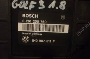 БЛОК УПРАВЛЕНИЯ GOLF 3 1,8   ДВИГАТЕЛЕМ 1H0 907 311F