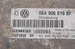 БЛОК УПРАВЛЕНИЯ GOLF 4 1.6 SR VW SKODA SEAT 06A906019BF