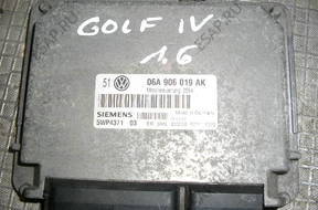 БЛОК УПРАВЛЕНИЯ GOLF 4 , BORA , SEAT  1.6 ,  06A906019 AK
