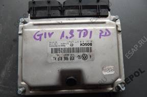 БЛОК УПРАВЛЕНИЯ   GOLF IV 0281010977 038906019HJ