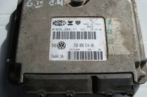 БЛОК УПРАВЛЕНИЯ   GOLF IV 1.4   036 906 014 AB