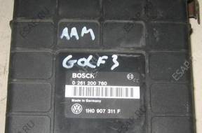 БЛОК УПРАВЛЕНИЯ GOLF PASSAT AUDI 0261200760  1H0907311F