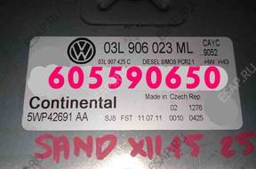 БЛОК УПРАВЛЕНИЯ GOLF VI 03L906023ML CAYC 5WP42691AA
