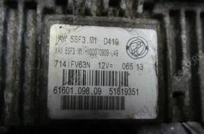 БЛОК УПРАВЛЕНИЯ GRANDE PUNTO 1.2 8V 07   ДВИГАТЕЛЕМ