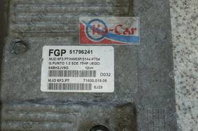 БЛОК УПРАВЛЕНИЯ Grande Punto 1.3 75HP 51796241 MJD6F3.P7