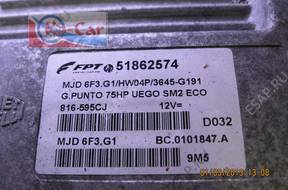 БЛОК УПРАВЛЕНИЯ Grande Punto 1.3 75HP 51862574 MJD6F3.G1