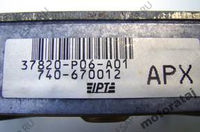 БЛОК УПРАВЛЕНИЯ HONDA 37820P06A01 740670012 APX