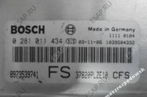 БЛОК УПРАВЛЕНИЯ   HONDA CIVIC 0281011434